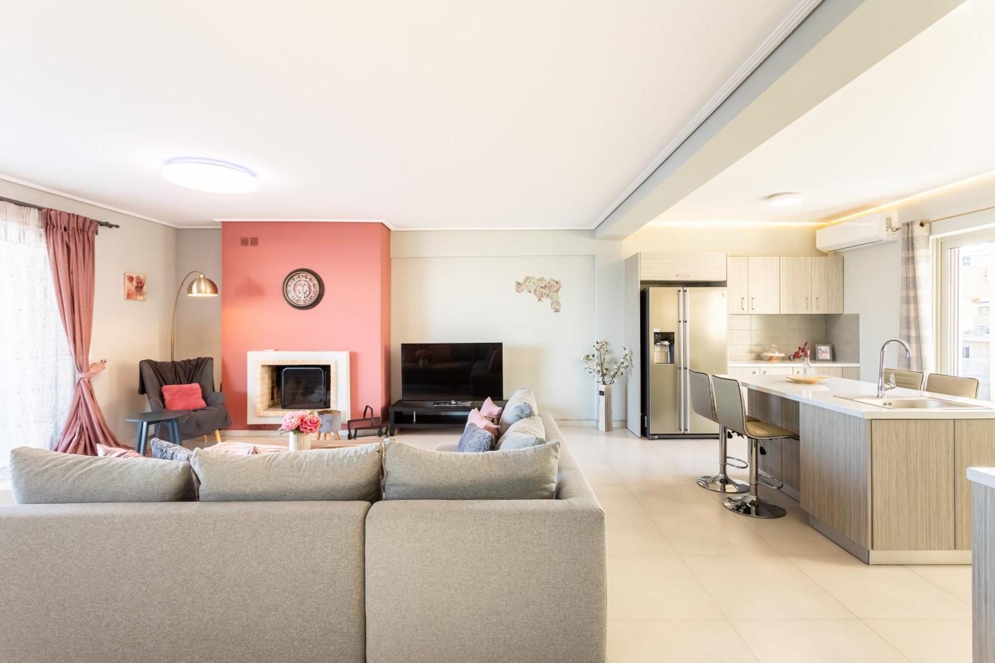 Beachfront Artemida Retreat - Peony Seabreeze Gem Eksteriør billede