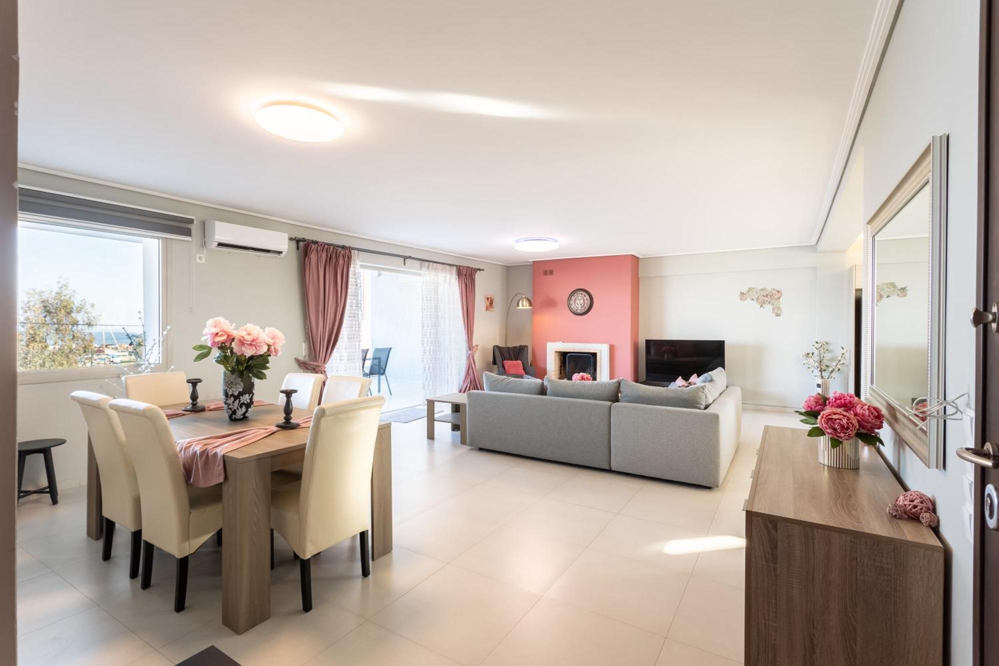 Beachfront Artemida Retreat - Peony Seabreeze Gem Eksteriør billede